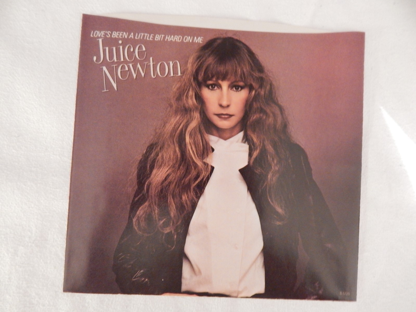 Juice Newton "Love’s Been A Little Bit Hard On Me" PICTURE SLEEVE