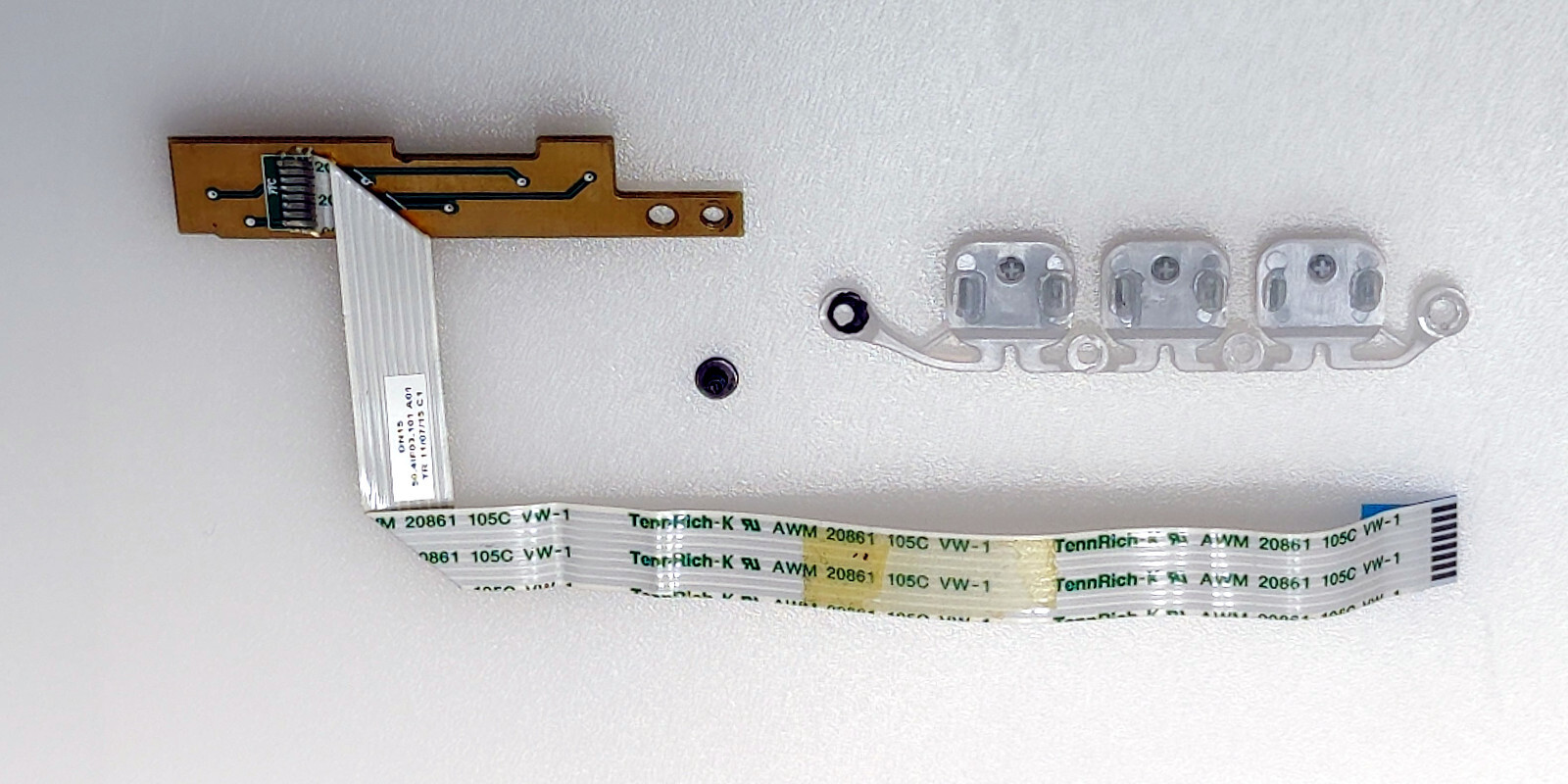 Dell - Repair Kit for Inspiron N5110 Media Key - Board, Cable, Screw and Buttons