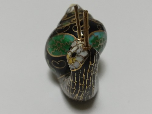 Emaille Schnecke Chinesisch Vintage Sammelfigur - Bild 5 von 8