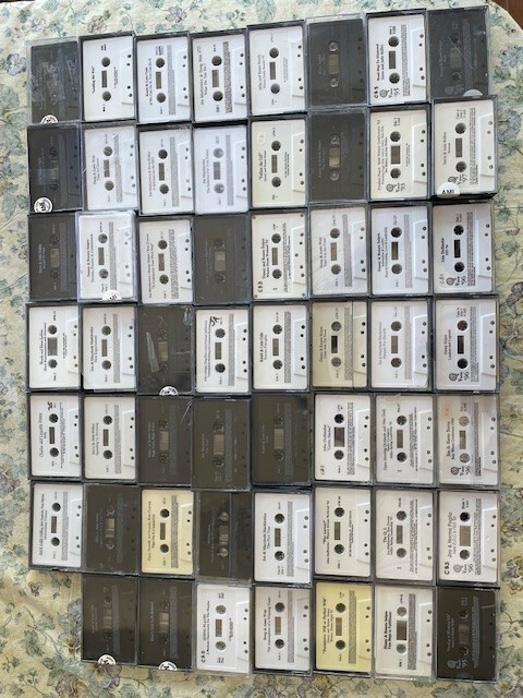 60 BWW tapes - Snipes, Markiewicz, Huffstetler, Ridley +++