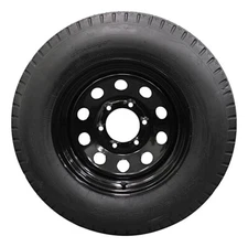 (Set of 2) Antego Tire and Wheel 225/75D15 Highway Terrain Trailer Tire & Wheel