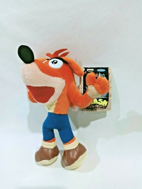crash bandicoot plush doll