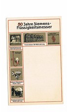 German Reich Clean Unused Corporate Promotional Postcard By Siemens