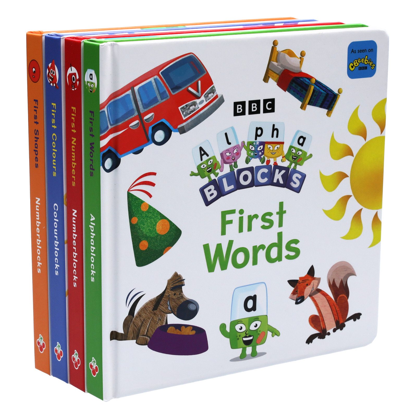 Numberblocks, Alphablocks and Colourblocks First 4 Books Set -Board Books