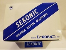 Sekonic 608 CINE meter   EMPTY BOX  