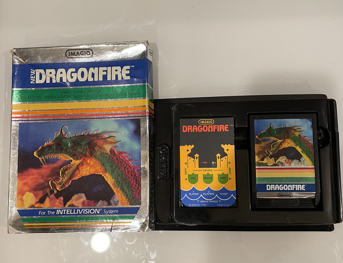 Dragonfire Mattel Intellivision . tbé