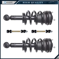 Front Struts Pair Sway Bar Links Fits 2007-2014 Suburban 1500 Yukon XL 1500