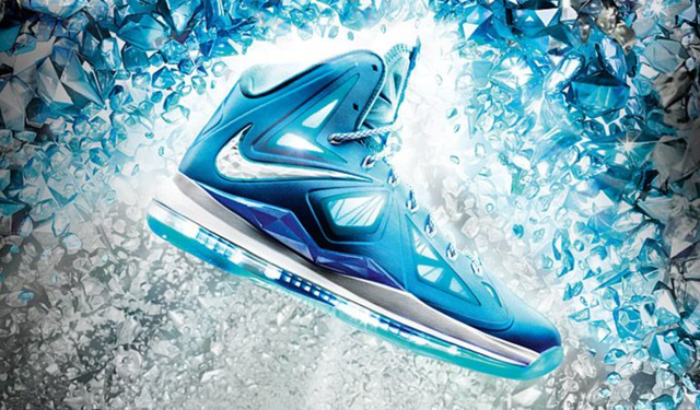 lebron blue diamond