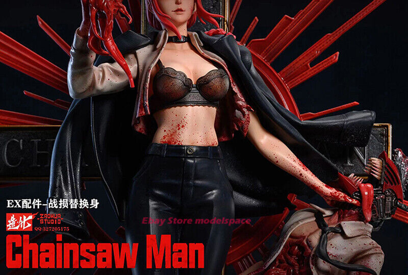 ZaoHua Studio Chain saw Man 1/6 Scale Makima Resin Model Statue In