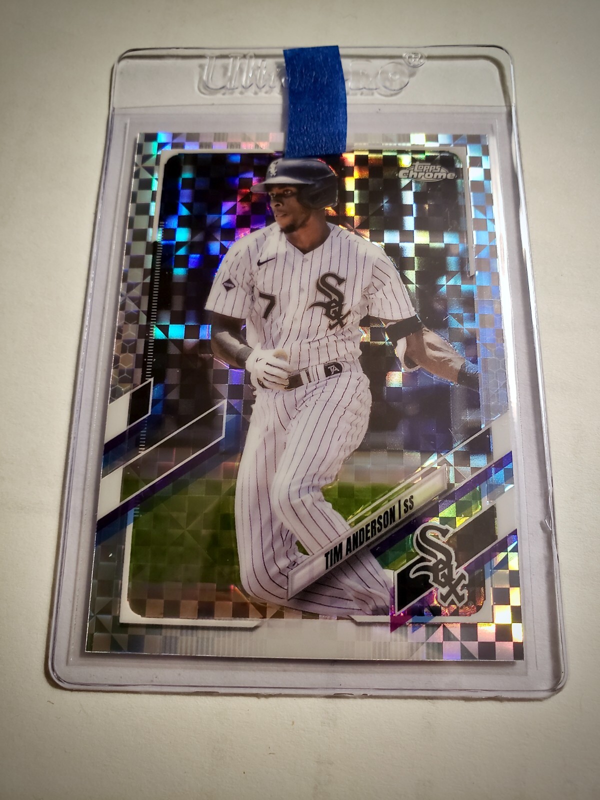 2021 Topps Chrome TIM ANDERSON #36 X-Fractor Refractor