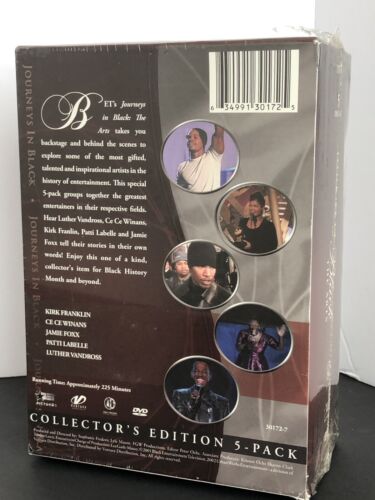 Journeys In Black: The Arts (DVD, 2006, 5-Disc Set) Luther Vandross, Cece Winans - Picture 6 of 11