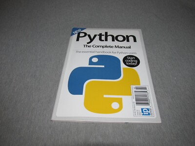 PYTHON THE COMPLETE MANUAL 2017 NEWSTAND MAGAZINE NEW