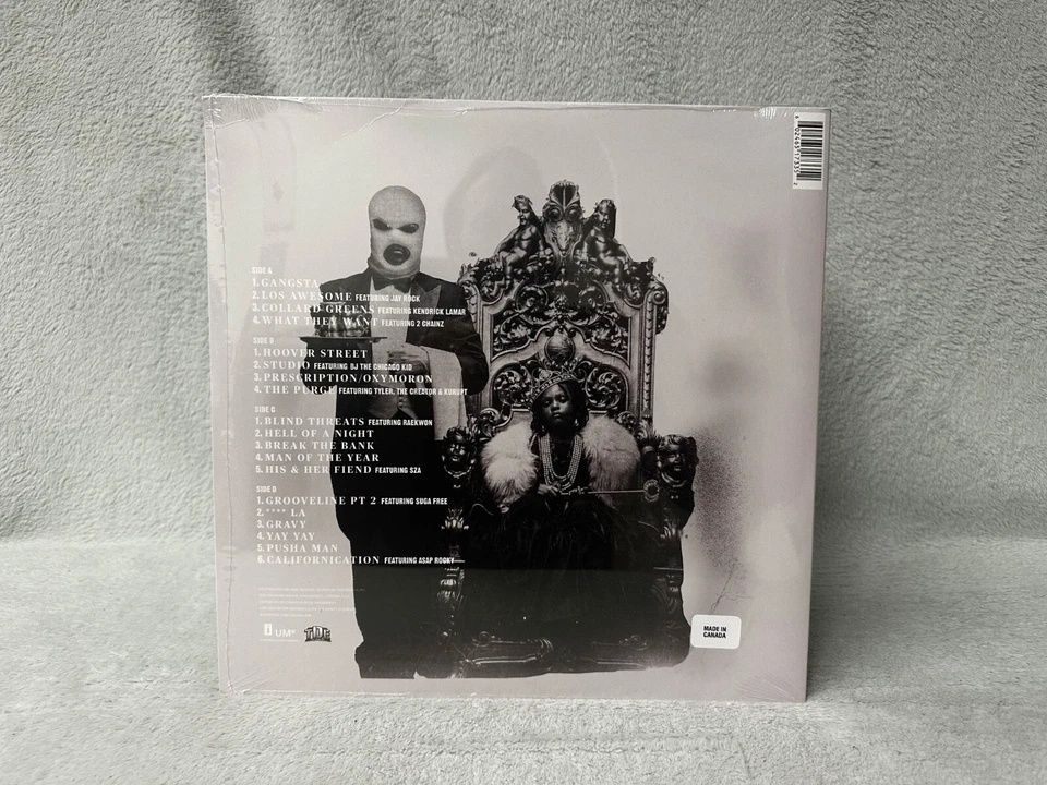 Oxymoron (2024) • Schoolboy Q • NEW/SEALED Clear Black Splatter 10th Anniversary - Image 4 of 4