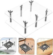 1 Set Card Flattening Tool New Card Protector Bend Corrector Presser Repair