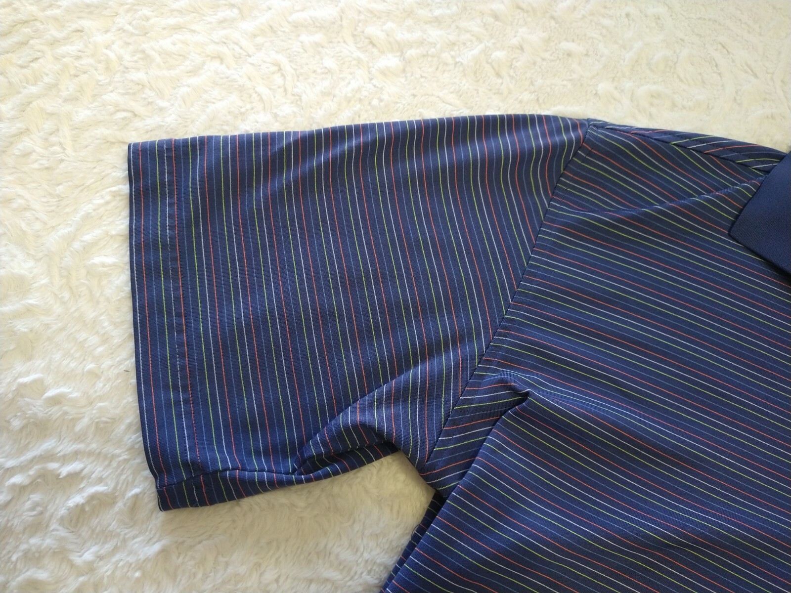 Pebble Beach Performance Blue with multi color pi… - image 4