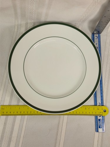 WILLIAMS SONOMA BRASSERIE GREEN DINNER PLATE 11"