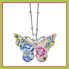 BRIGHTON BLOSSOM HILL GARDEN BUTTERFLY  Cryst...