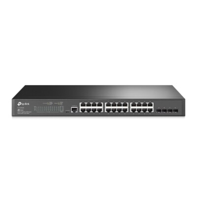 TP-LINK SWITCH TL-SG3428 24P GIGABIT L2+ MANAGED 4 SLOT GIGABIT SFP, RJ45+Micro-
