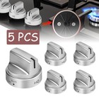 Wb03X24818 Stove Knob w/ Solid Metal-Compatible with Ge Profile Range Oven Grill