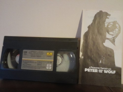 Prokofjew: Peter und der Wolf (VHS 1993) komplett mit Booklet erzählt von Sting - Bild 2 von 3