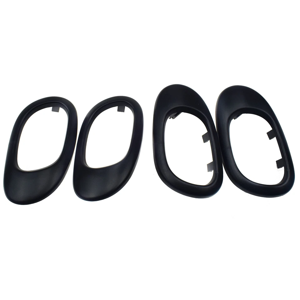 4 Pcs Inner Door Panel Handle Trim Cover for Citroen C2 Peugeot 206 207 9119F2 - Image 3 of 4