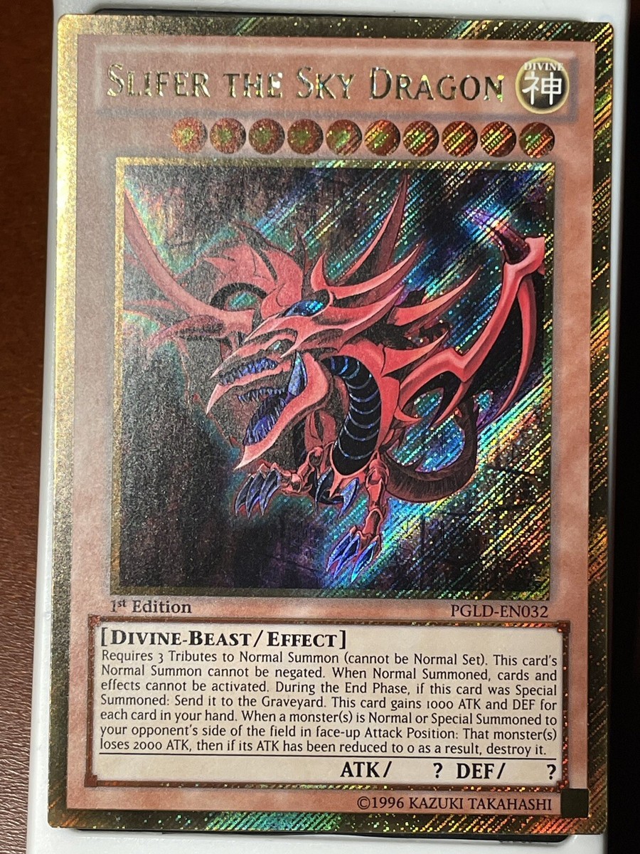 Yu-Gi-Oh! Slifer the Sky Dragon Mega-Tins Limited Edition Secret