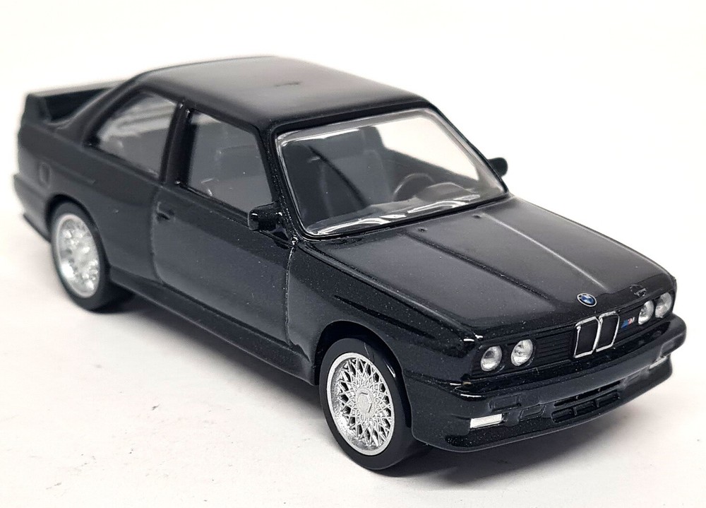 Norev 1/43 - BMW M3 E30 Black 1986 Diecast Scale Model Car