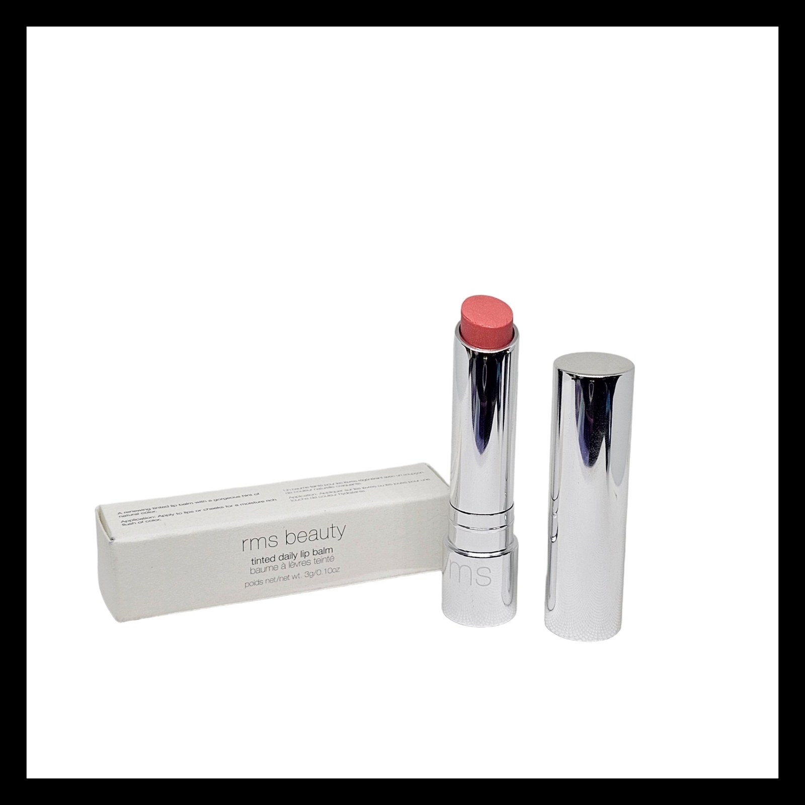 Тонированный ежедневный бальзам для губ RMS beauty PASSION LANE Pink Shimmer Полноразмерный Новый 3490₽