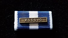 Ordensspange NATO Einsatzmedaille KOSOVO Bandschnalle Bandspange Bundeswehr BW