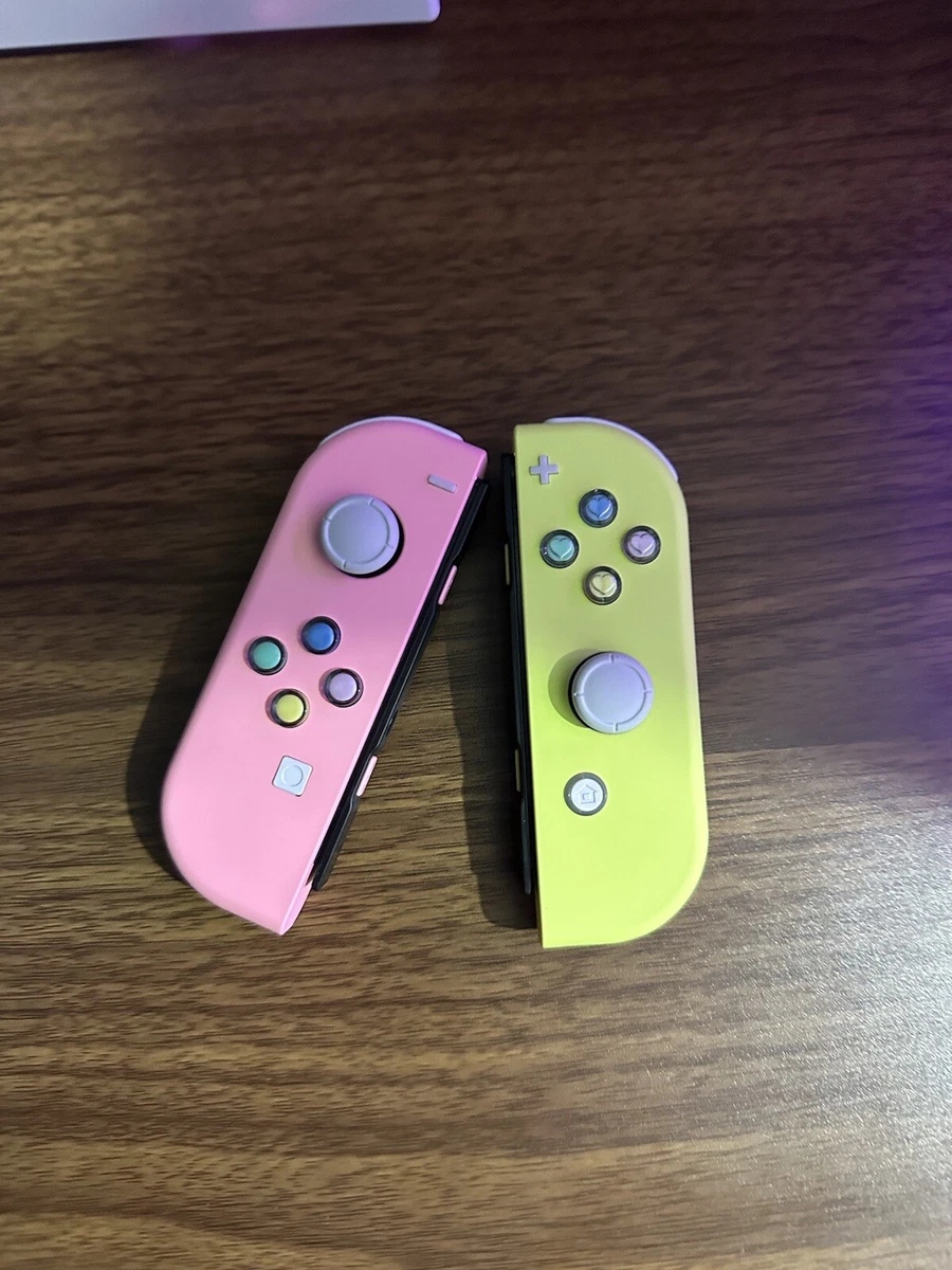 Kirby Inspired Nintendo Switch Controllers