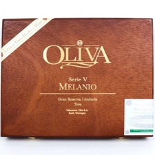 Oliva Toro Serie V Melanio Empty Wooden Cigar Box 9" x 7" x 1.25"