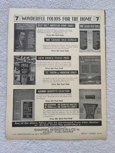 Partitura musical de You're a Heavenly Thing 1935 Three Jesters Young & Little M4 - Imagen 2 de 4