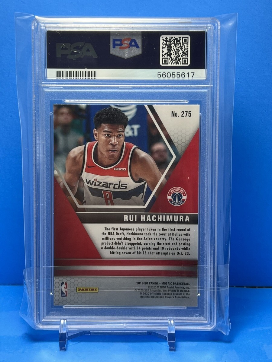 Rui Hachimura 2019-20 Mosaic NBA Debut #275 PSA 10 | eBay