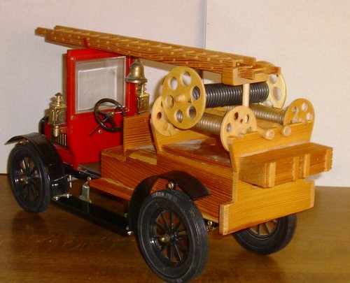 Feuerwehr Georges Carette von Jan Blenken -1:12-Blech/Holz-Note 2+ - Picture 4 of 5
