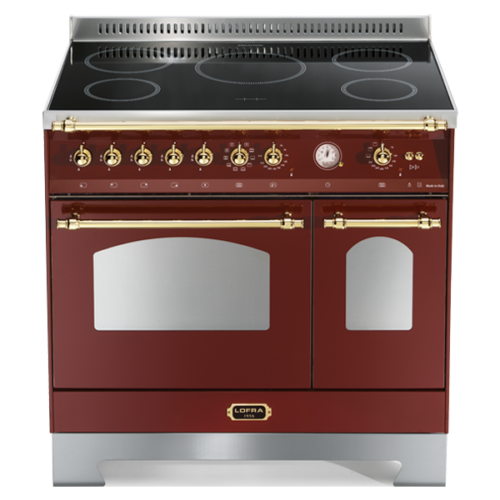 LOFRA DOLCEVITA RRD96MFTE/5I CUCINA 90X60 ROSSO 5 BRUCIATORI DOPPIO FORNO |  eBay
