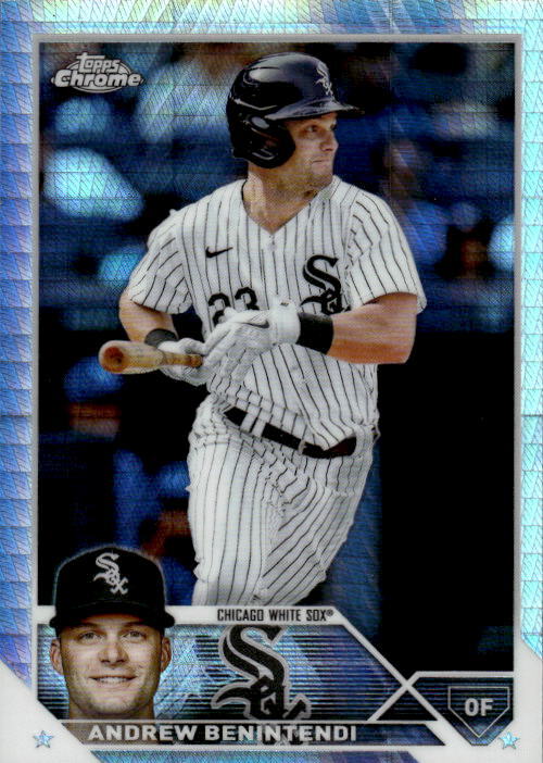 2023 Topps Chrome Andrew Benintendi #180 Prism Refractor Chicago