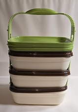 Tupperware Stackable Picnic Set 10 piece set NEW