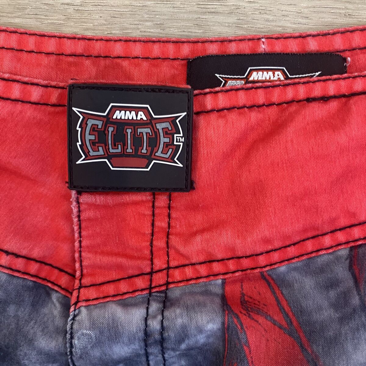 Vintage Y2K MMA Elite Shorts Men's Size Large Skull Cross Vintage Y2K MMA Elite Shorts Men's Size Large Skull Cross