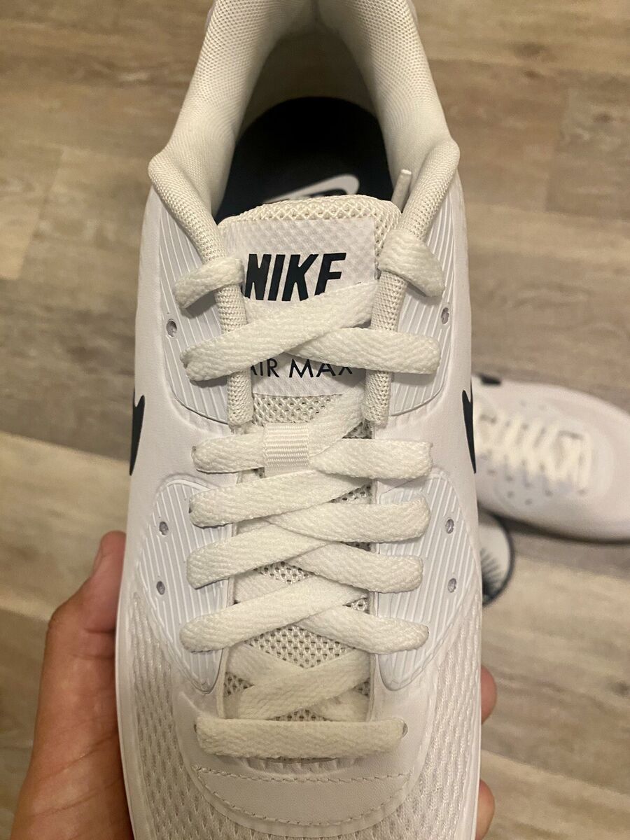 Nike Air Max 90 G White Black Golf Shoes CU9978-101 Men's Nike Air Max 90 G White Black Golf Shoes CU9978-101 Men's