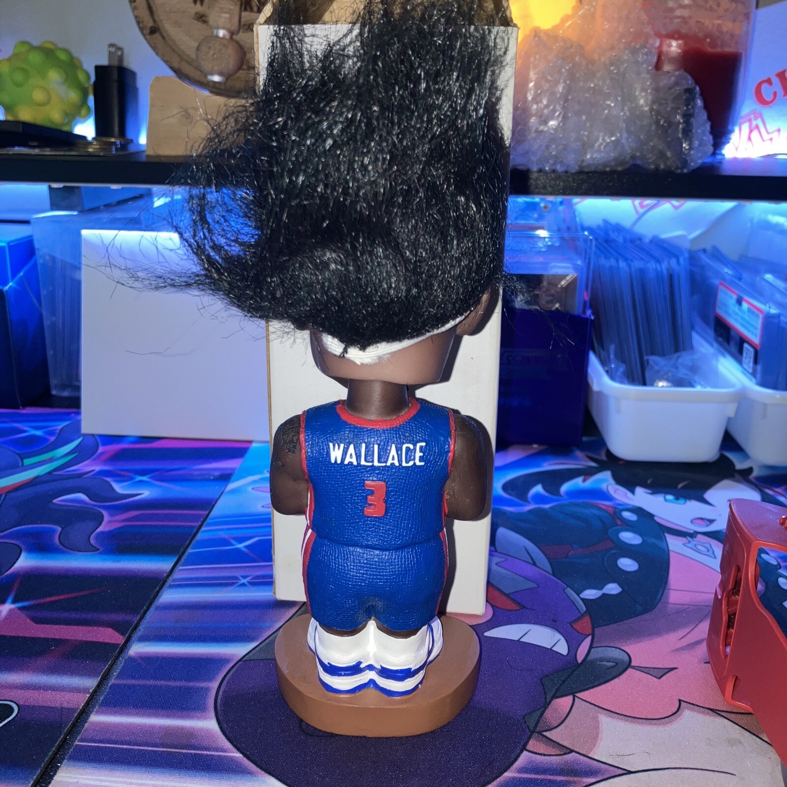BOBBLE DOBBLES NBA BEN WALLACE DETROIT PISTONS BOBBLEHEAD Fro eBay