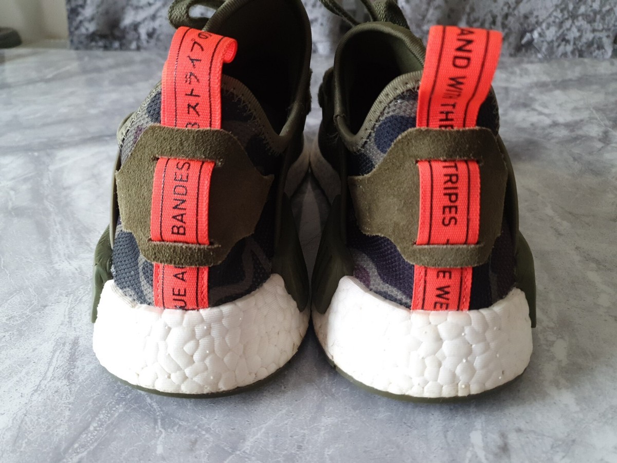 adidas gazelle silver green womens Hype Stew Sneakers Detroit Adidas NMD R1 Bape Olive Camo Camouflage BA7326  2016 Men's Size 6.5 main image 1