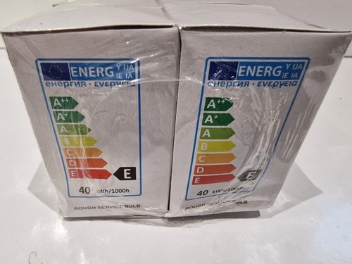Golf Ball Bulbs 40w E14 SES Frosted Incandescent Screw in Bulbs x 10 - Picture 5 of 8