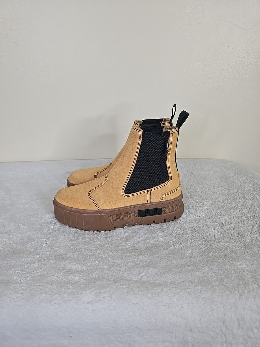 PUMA★MAYZE CHELSEA SUEDE WNS★スウェード★厚底★TAFFY PUMA MAYZE CHELSEA SUEDE WMS ”TAFFY” プーマ ウィメンズ