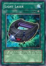 Light Laser - DP03-EN025 - Super Rare - 1st Edition Lightly Played Duelist Pack