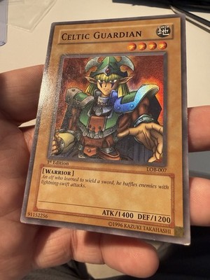 Celtic Guardian LOB-007 The Legend of Blue Eyes White Dragon 1st