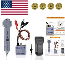 Tone Generator Kit, Wire Tracer Circuit Tester, Tone Tracing Probe Kit, 200EP...