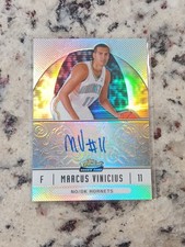 Marcus Vinicius 2006-07 Finest Rookie Auto Refractor #75 Hornets
