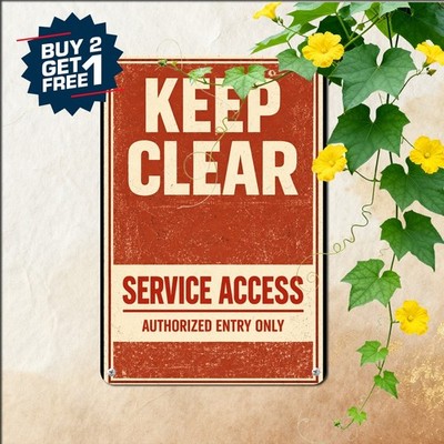 Dumpster Area Parking Only No Garbage Blocking Way Metal Tin Sign 8x12 Notice