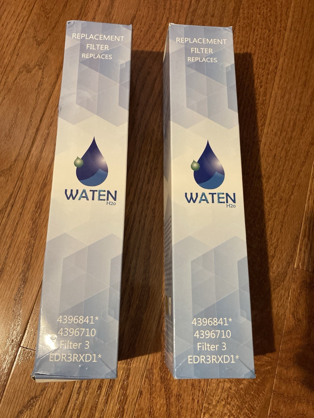 NIB Lot of 2 Waten H20 Replacement Filters #3 EDR3RXD1, 4396841, 43968710