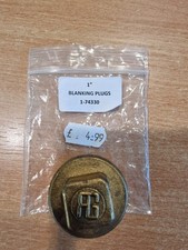 AG Brass Tapered Plug (1" BSPT Male). Boating, Marine